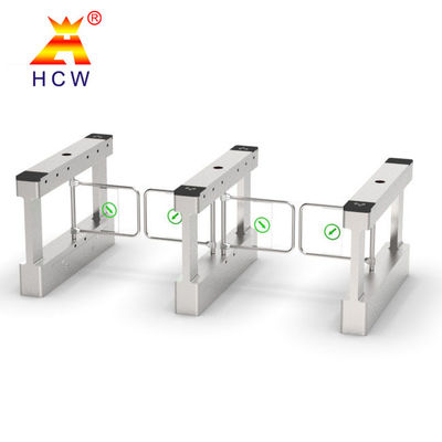 Fingerprint RFID Face Recognition Gate Half Height Turnstile