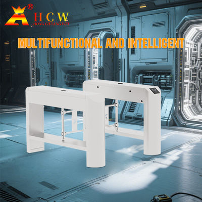 Brushless Motor Automatic Swing Barrier Turnstile 40W For Pedestrian Management