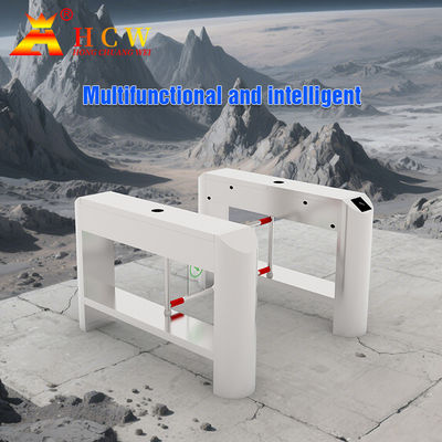 Outdoor Pedestrian Gate Access Control SS304 Fast Channel Turnstile Barrier Gate 50HZ