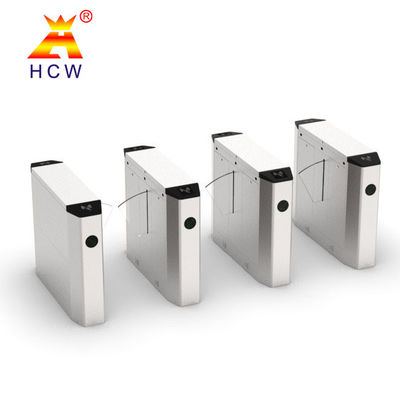 Einziehbare Klappen-Sperren-Wing Gate Turnstile With Time-Anwesenheit IP54