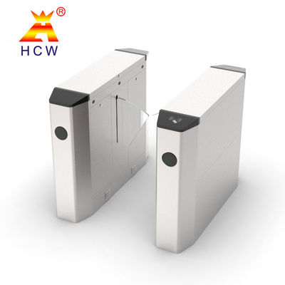 Flap Turnstile Fußgänger RFID Gesichtserkennung Fingerabdruck Zugriffskontrolle für Office Hotel