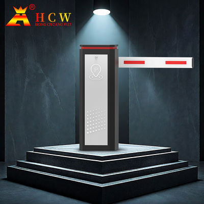 HCW Automatisches Boom Barrier Gate 24v Gleichstrom-Bürstenloser Motor Intelligentes Barrieregatesystem