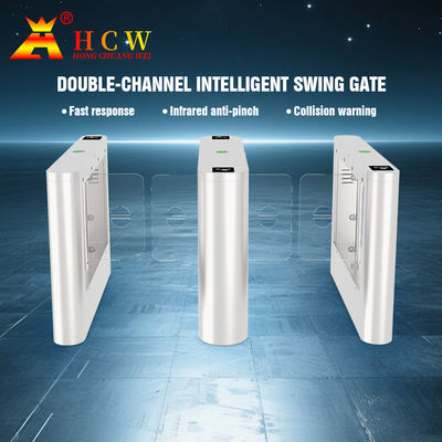 0.98m Height Face Recognition Turnstile Entrance Barrier Systems 50/60Hz