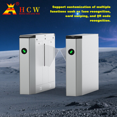 Schnelle Stärke Kanal-Wing Gate Turnstile Access Control-Eingangs-1.5mm