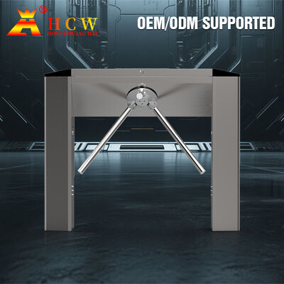 AC220V±10% Tripod Turnstile Gate with QR Code Ticket and -25℃ to 70℃ Working Environment for Secure Access Control